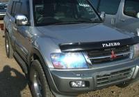 Дефлектор капота Узкий чёрный MITSUBISHI PAJERO MONTERO