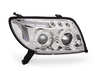 Фары тюнинговые (Ангельские глазки) для TOYOTA HILUX SURF/ 4RANNER 02-05г.