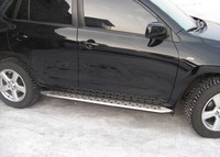 Подножки боковые RAV4 2010- / VANGUARD 2006 Тайвань