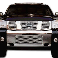 Комплект решеток хром сеткой для Nissan Armada, Nissan Titan 2004-2010