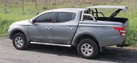 Крышка Mitsubishi L200 NEW D/Cab c 2015- Euro Star с дугой в грунте