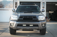 Решетка радиатора TRD с подсветкой на Toyota Surf 215 (05-09) Решетка радиатора TRD с подсветкой на Toyota Surf 215 (05-09)