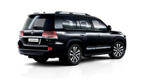 Рейлинги Executive black\white для Land Cruiser 200 2016-