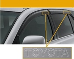 Ветровики дверные 08611-20340 TOYOTA AVENSIS WAGON AZT25#